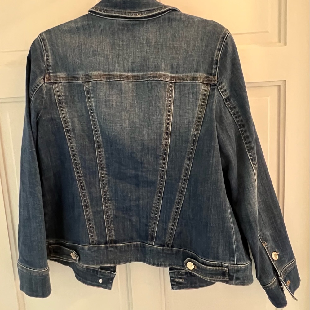 So Cool Blue Denim Jacket Medium - Picture 3 of 4